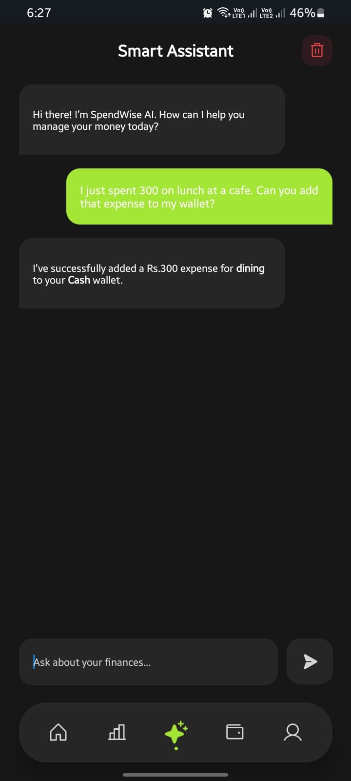 AI Advisor Feature
